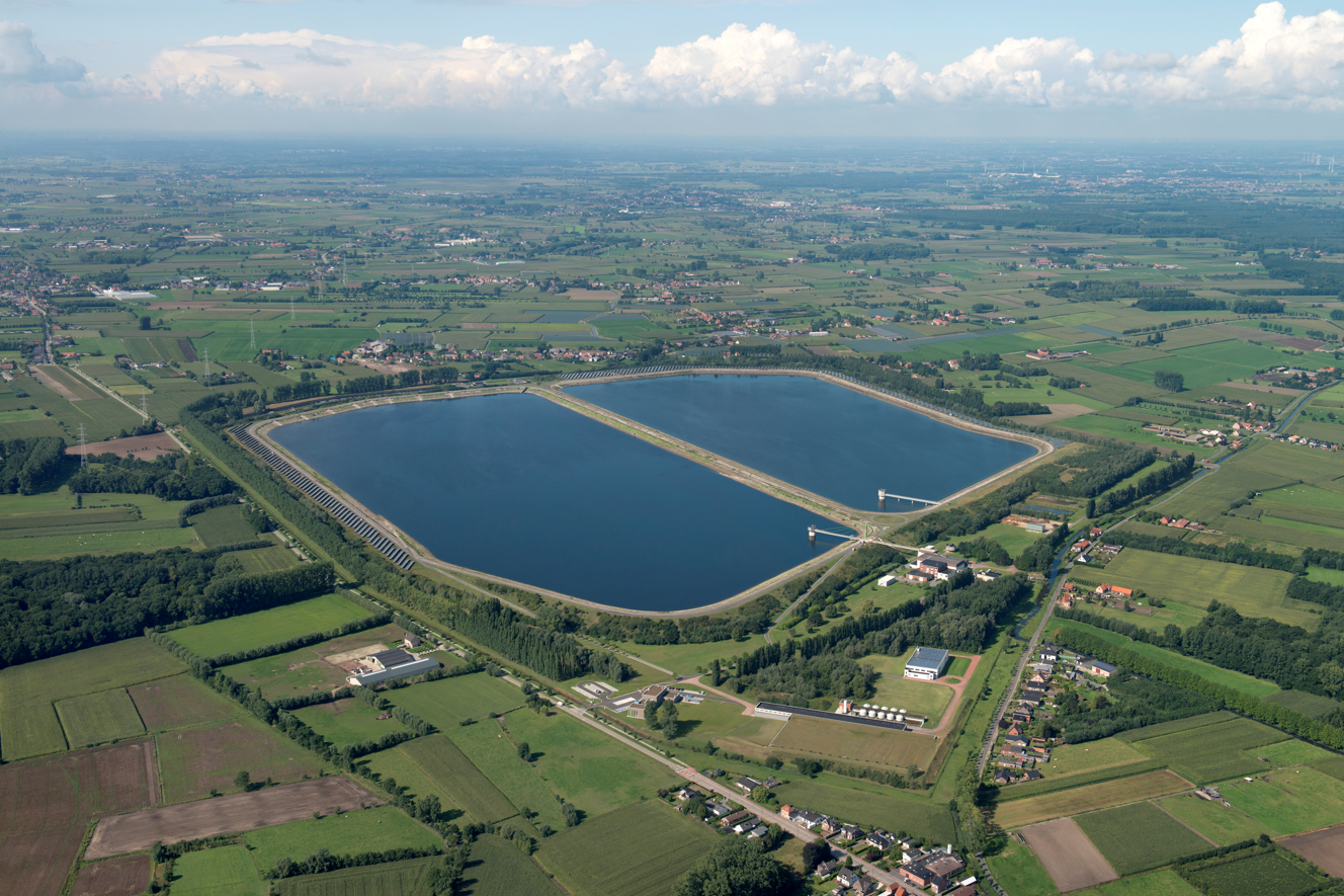 introductie foto Aangepaste renovatieplannen spaarbekken Kluizen 